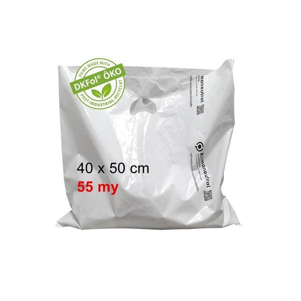 Tragtaschen LDPE weiss - ÖKO