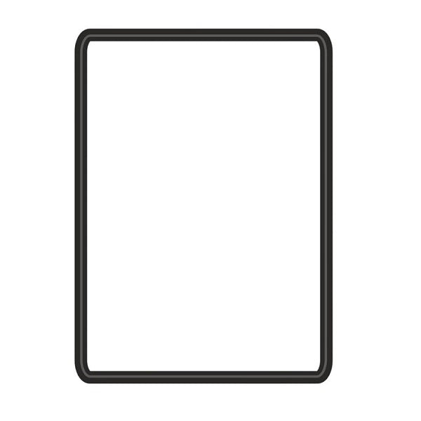 Plakatrahmen aus Kunststoff schwarz