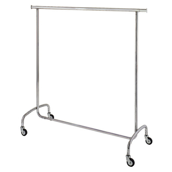 Kleiderständer verchromt - L143 cm fixe Höhe