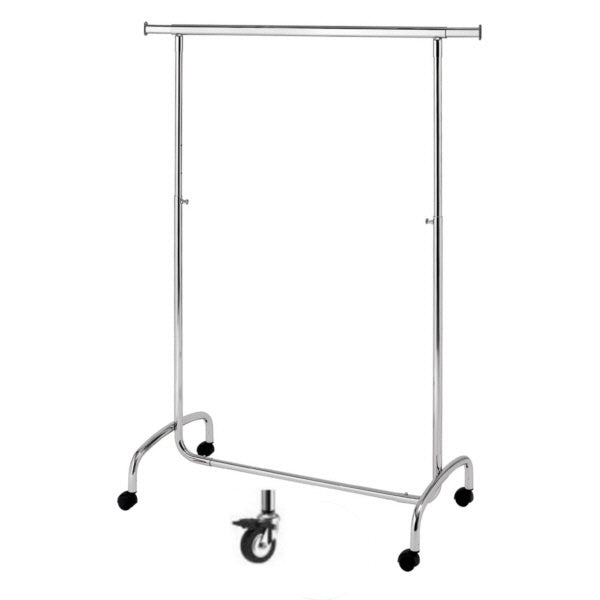 Kleiderständer verchromt - L103 cm höhenverstellbar