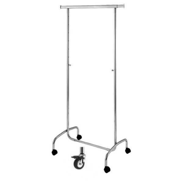 Kleiderständer verchromt - L82 cm höhenverstellbar
