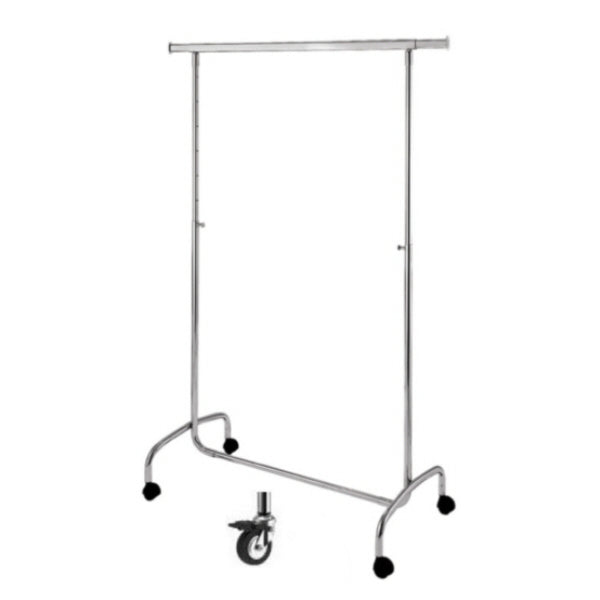 Kleiderständer verchromt - L103 cm höhenverstellbar