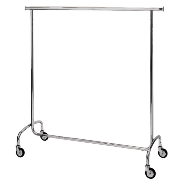 Kleiderständer verchromt - L143 cm fixe Höhe