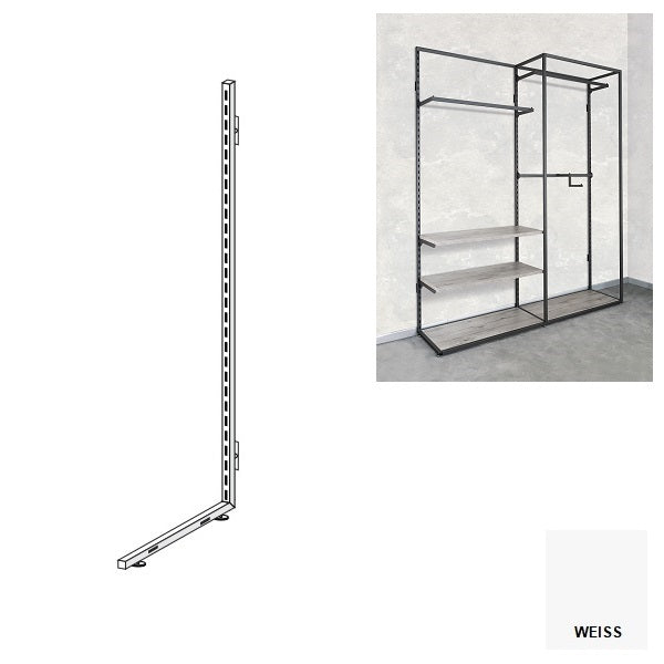 Vertikalstange mit L-Fuss