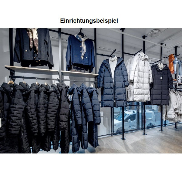 Vertikalstange (Decke/Boden) transparent lackiert