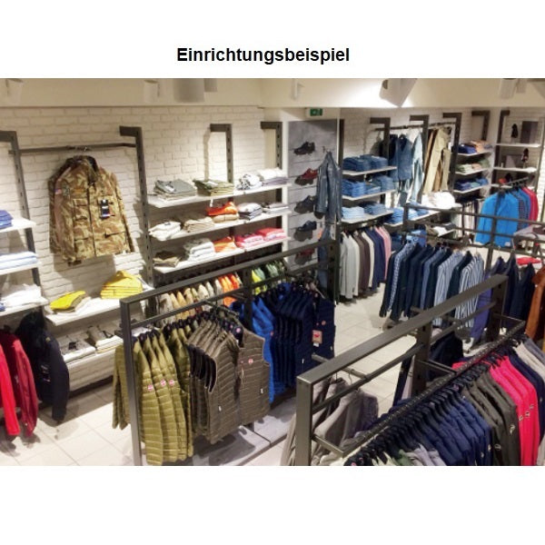 Vertikalstange (links/rechts), transparent matt lackiert
