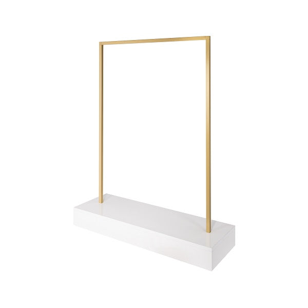 Verkaufsgondel gold lackiert