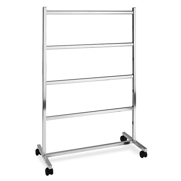 Verkaufsständer verchromt mit 4 Tragstangen