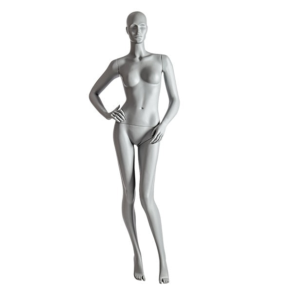 Damenfigur mit abstraktem Kopf