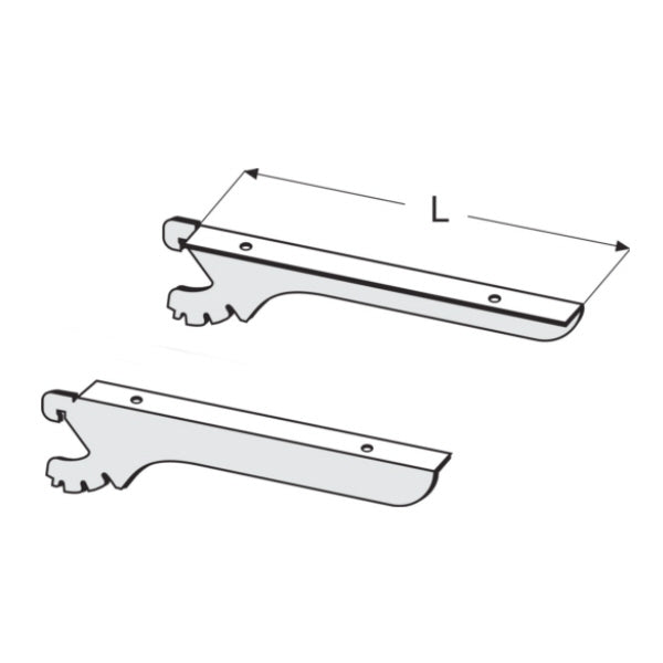 Tablarträger verstellbar