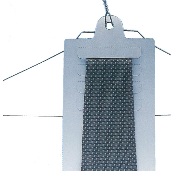 Krawattenhalter weiss aus Karton