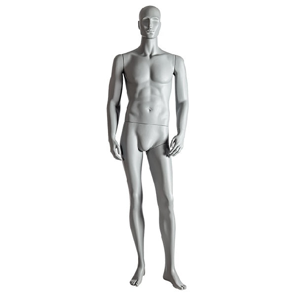 Herrenfigur mit abstraktem Kopf