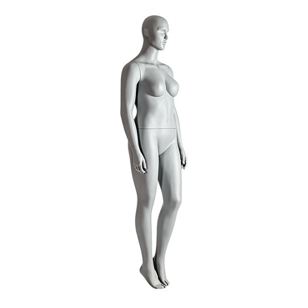 Damenfigur mit abstraktem Kopf