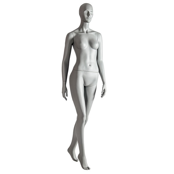 Damenfigur mit abstraktem Kopf
