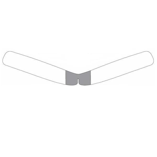 Kragenstützen aus Kunststoff, transparent