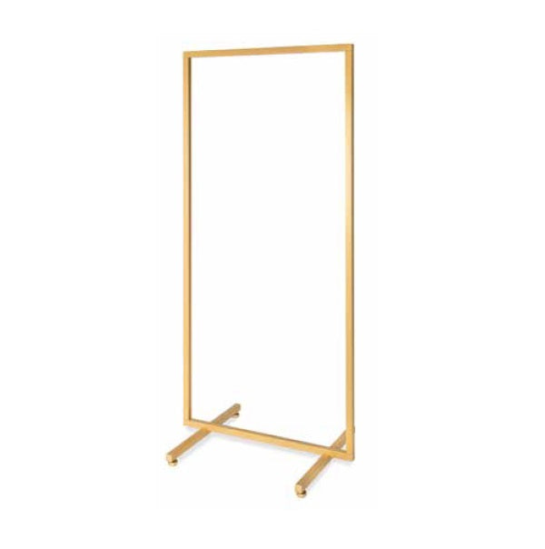 Verkaufsständer gold lackiert