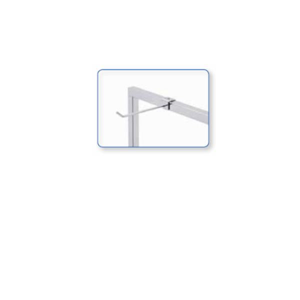 Halter gerade, verchromt