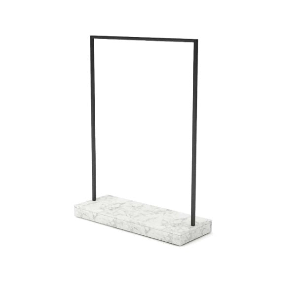 Verkaufsgondel - Metall Nero Opaco