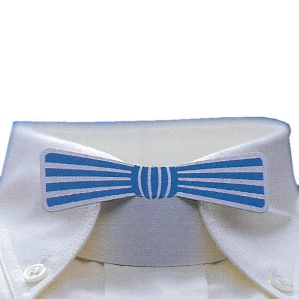 Kragenstützen weiss mit Fliege