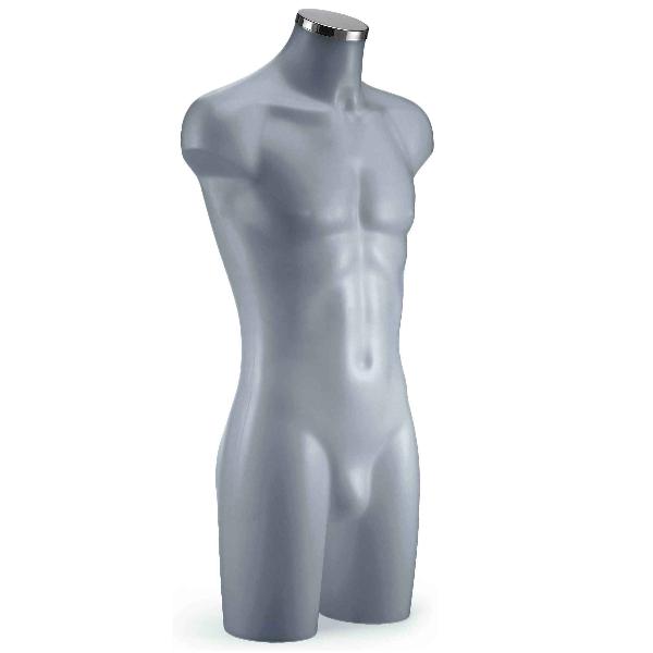 Herrentorso grau 