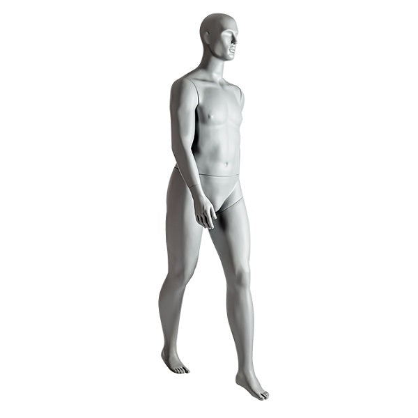 Herrenfigur mit abstraktem Kopf