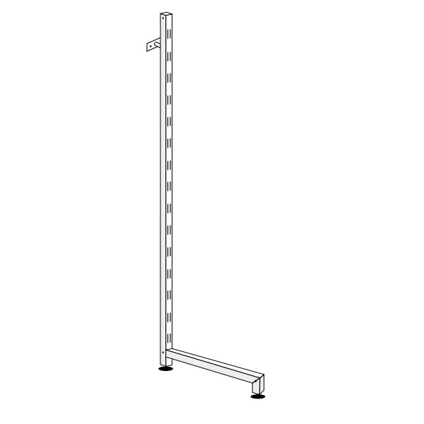 Vertikalstange mit L-Fuss