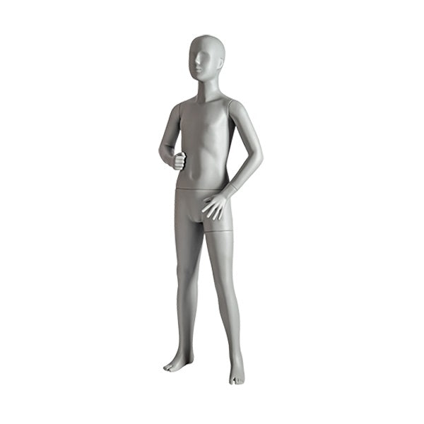 Kinderfigur Junge mit abstraktem Kopf - 10 Jahre