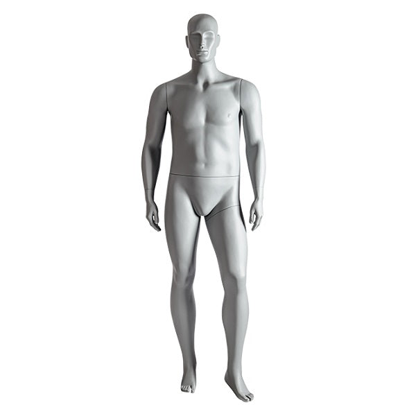 Herrenfigur mit abstraktem Kopf