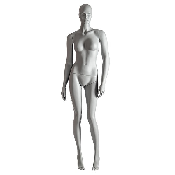 Damenfigur mit abstraktem Kopf