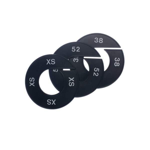 Grössenscheibe schwarz - Nr. 22