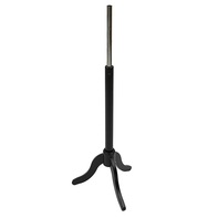 Dreibein-Holzfuss schwarz