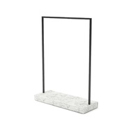 Verkaufsgondel - Metall Nero Opaco