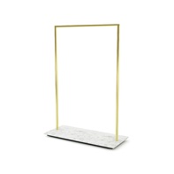 Verkaufsgondel - Metall Ottone Lucido