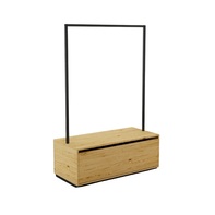 Verkaufsgondel - Metall Nero Opaco