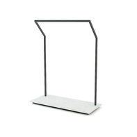 Verkaufsgondel - Metall Nero Opaco