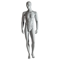 Herrenfigur mit abstraktem Kopf