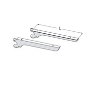 Tablarhalter schwarz