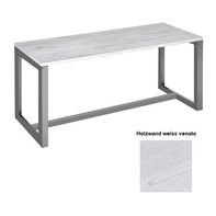 Verkaufstisch transparent lackiert